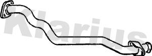 Klarius 142789 - Exhaust Pipe car-mod.net