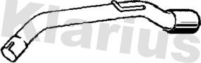 Klarius 143056 - Exhaust Pipe car-mod.net