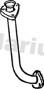 Klarius 110410 - Exhaust Pipe car-mod.net