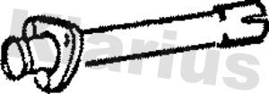 Klarius 110322 - Exhaust Pipe car-mod.net