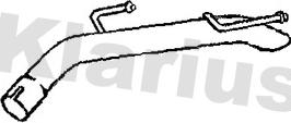 Klarius 130704 - Exhaust Pipe car-mod.net