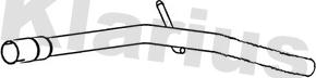 Klarius 120495 - Exhaust Pipe car-mod.net