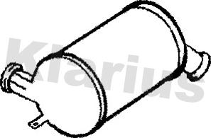 Klarius 390132 - Soot / Particulate Filter, exhaust system car-mod.net