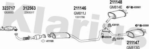 Klarius 392026E - Exhaust System car-mod.net