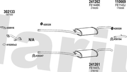 Klarius 362920E - Exhaust System car-mod.net