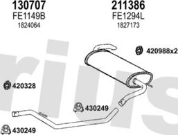 Klarius 362685E - Exhaust System car-mod.net