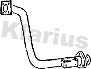 Klarius 301549 - Exhaust Pipe car-mod.net