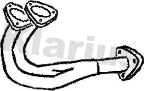 Klarius 301666 - Exhaust Pipe car-mod.net