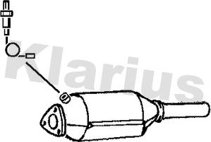 Klarius 311258 - Catalytic Converter car-mod.net