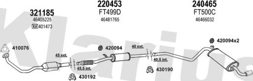 Klarius 330371E - Exhaust System car-mod.net