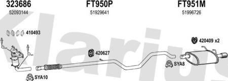 Klarius 331094U - Exhaust System car-mod.net