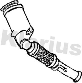 Klarius 325230 - Catalytic Converter car-mod.net