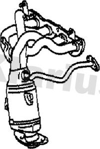 Klarius 323652 - Catalytic Converter car-mod.net