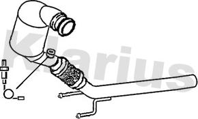 Klarius 324024 - Soot / Particulate Filter, exhaust system car-mod.net