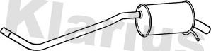 Klarius 241068 - End Silencer car-mod.net