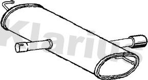 Klarius 210828 - End Silencer car-mod.net
