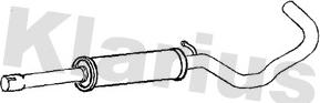 Klarius 211329 - Middle Silencer car-mod.net