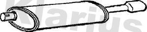 Klarius 220482 - End Silencer car-mod.net