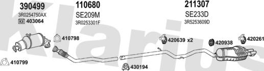 Klarius 790613E - Exhaust System car-mod.net