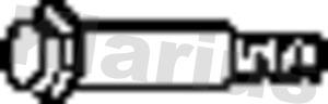 Klarius BOL27AA - Bolt, exhaust system car-mod.net