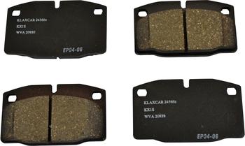 Klaxcar France 24566z - Brake Pad Set, disc brake car-mod.net