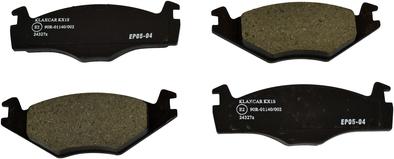 Klaxcar France 24327z - Brake Pad Set, disc brake car-mod.net
