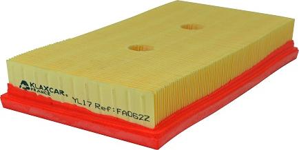 Klaxcar France FA062z - Engine Air Filter car-mod.net