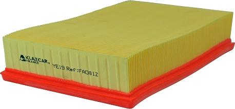 Klaxcar France FA081z - Engine Air Filter car-mod.net
