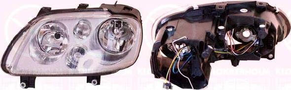 Klokkerholm 95450144 - Headlight car-mod.net