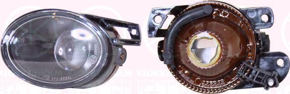 Klokkerholm 95400284 - Fog Light car-mod.net
