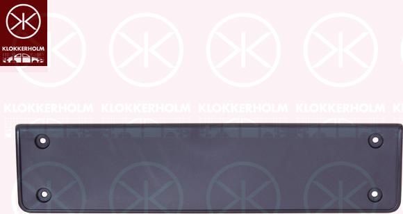 Klokkerholm 9547920 - Licence Plate Holder car-mod.net