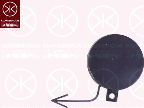 Klokkerholm 9547921 - Flap, tow hook car-mod.net