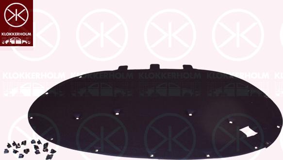 Klokkerholm 95472850 - Silencing Material, engine bay car-mod.net