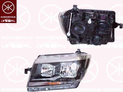 Klokkerholm 95650121A1 - Headlight car-mod.net