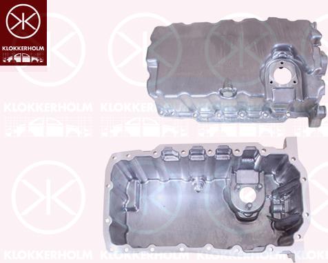 Klokkerholm 9568474 - Oil sump car-mod.net