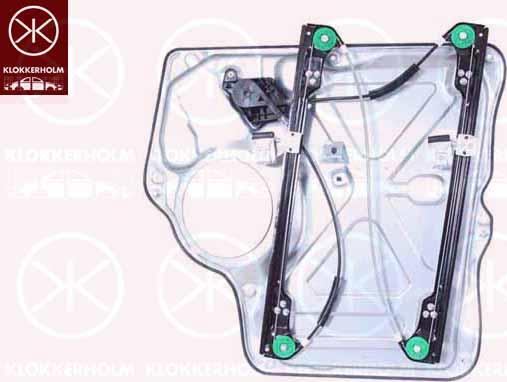 Klokkerholm 95681701 - Window Regulator car-mod.net