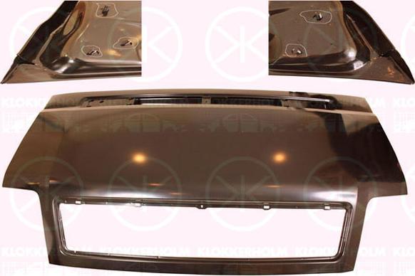 Klokkerholm 9562280 - Bonnet, hood car-mod.net