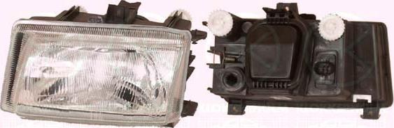 Klokkerholm 95050141 - Headlight car-mod.net
