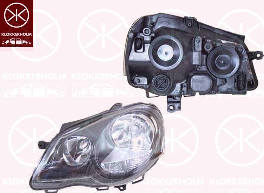 Klokkerholm 95060153 - Headlight car-mod.net