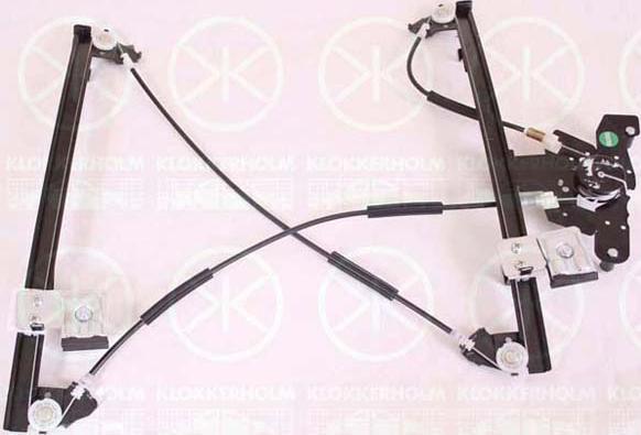 Klokkerholm 95011105 - Window Regulator car-mod.net