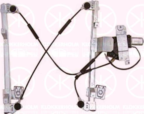 Klokkerholm 95011101 - Window Regulator car-mod.net