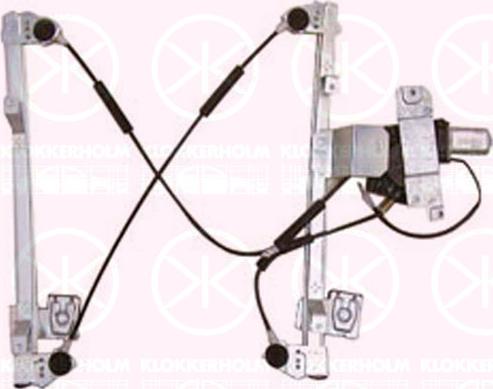 Klokkerholm 95011102 - Window Regulator car-mod.net