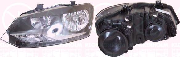 Klokkerholm 95070144 - Headlight car-mod.net