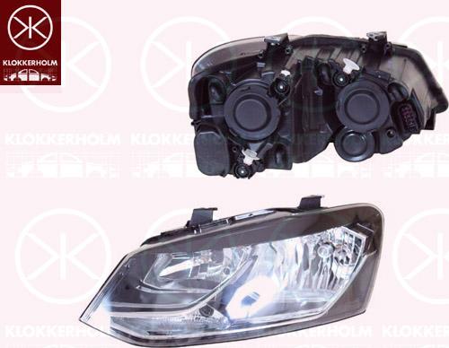 Klokkerholm 95070146 - Headlight car-mod.net