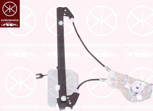 Klokkerholm 95071902 - Window Regulator car-mod.net
