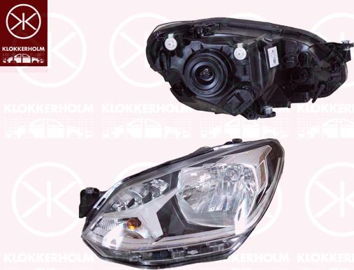 Klokkerholm 95160125A1 - Headlight car-mod.net