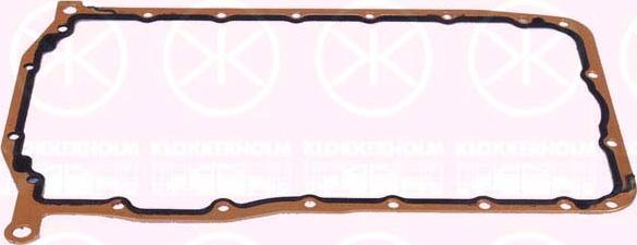 Klokkerholm 9539485 - Gasket, oil sump car-mod.net