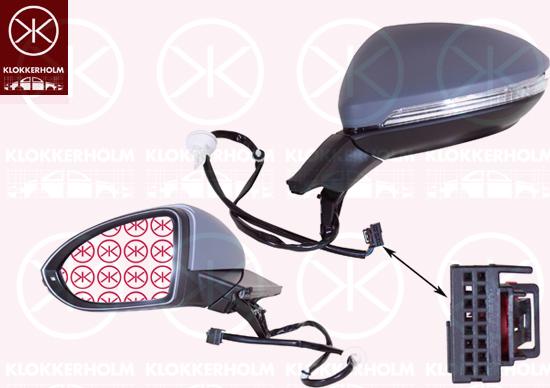 Klokkerholm 95351043 - Outside Mirror car-mod.net