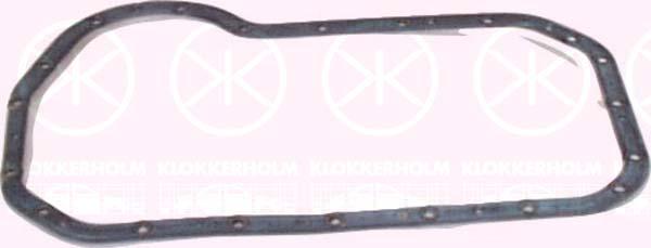 Klokkerholm 9536480 - Gasket, oil sump car-mod.net