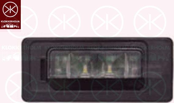 Klokkerholm 95310855 - Licence Plate Light car-mod.net